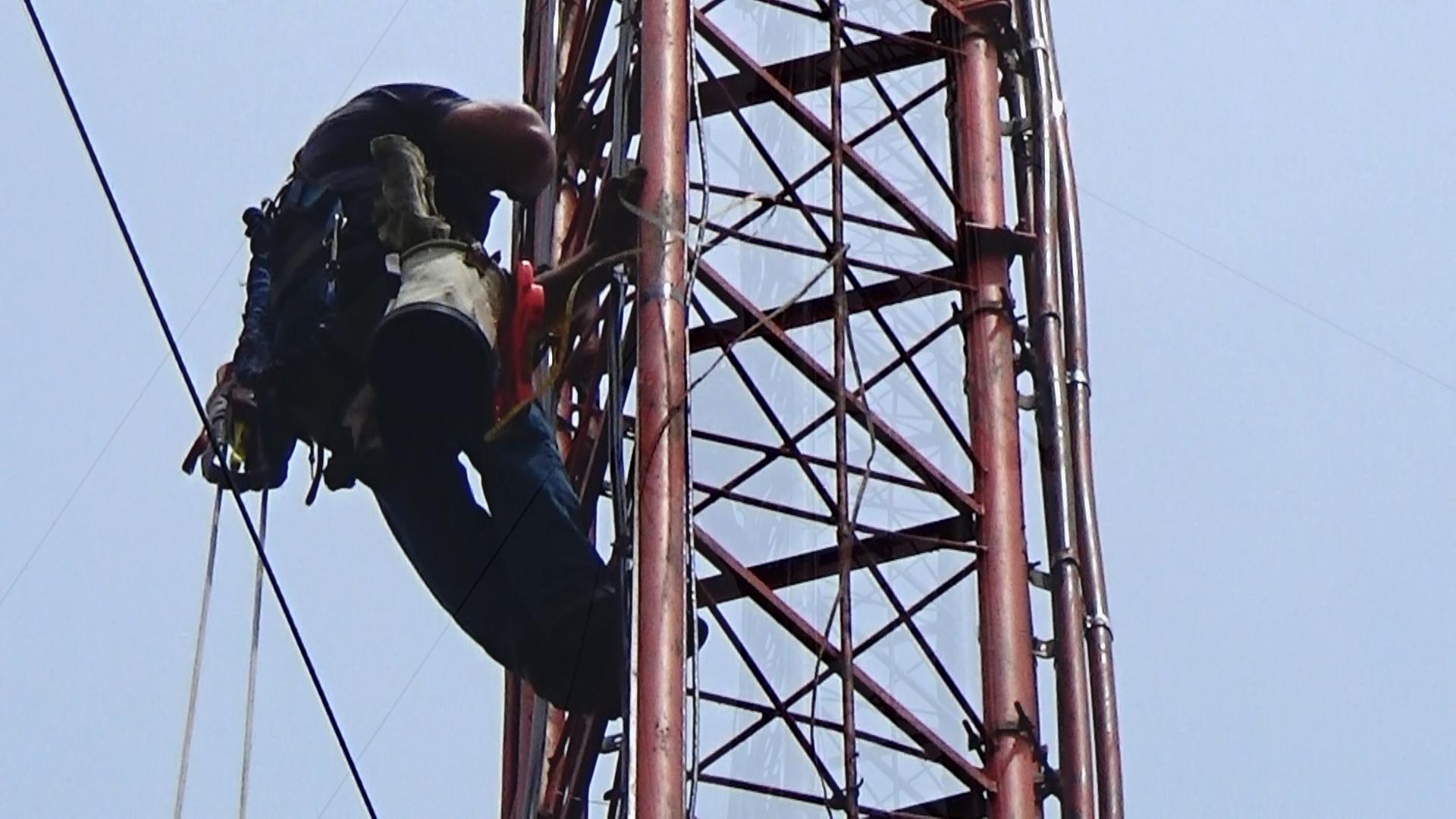 Richard on the tower